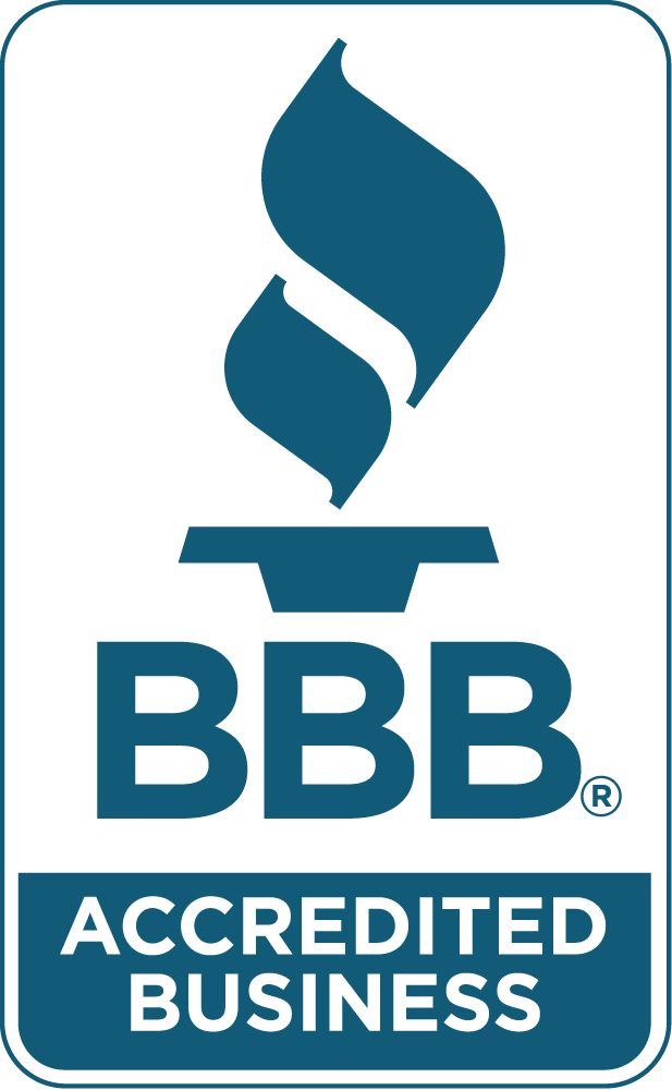 BBB seal vertical blue